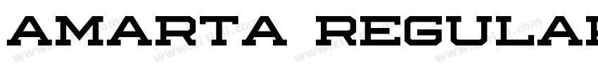 Amarta Regular字体转换